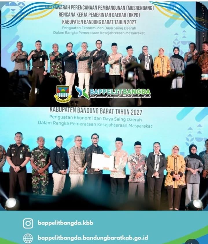 Musyawarah Perencanaan Pembangunan (Musrenbang) Rencana Kerja Pemerintah Daerah (RKPD) Kabupaten Bandung Barat Tahun 2027