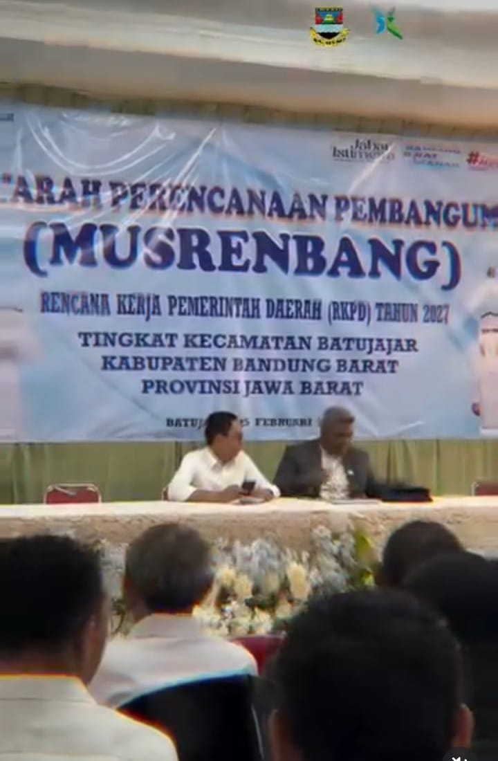 Musrenbang RKPD Tahun 2027 Tingkat Kecamatan Batujajar Kabupaten Bandung Barat