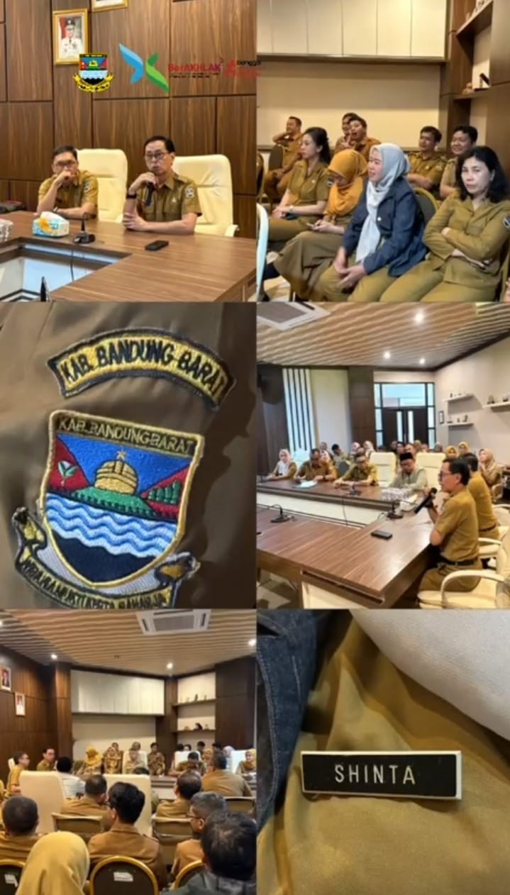 Implementasi Budaya Berakhlak di lingkup Bappelitbangda